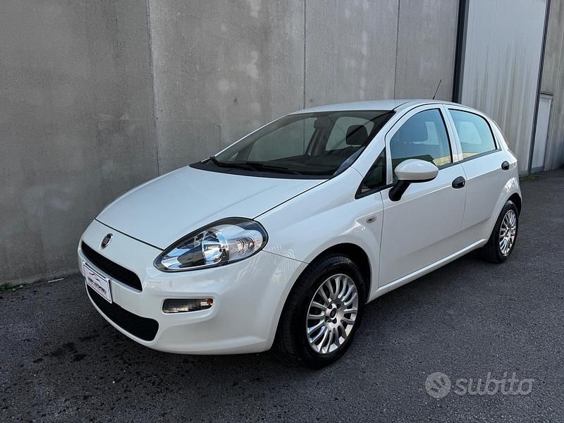 Usata Fiat Punto Lounge 69 CV (50 kW) 2016 Bianco Utilitaria