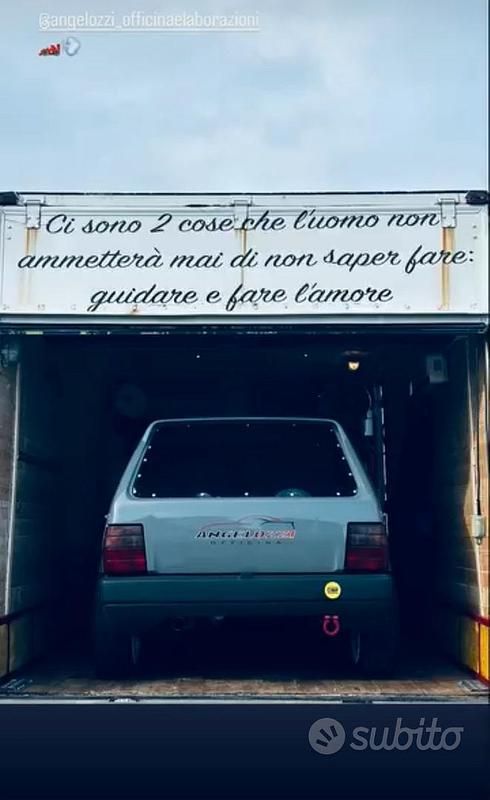 Usata Fiat Uno 270 CV (198 kW) 1995 Grigio Utilitaria