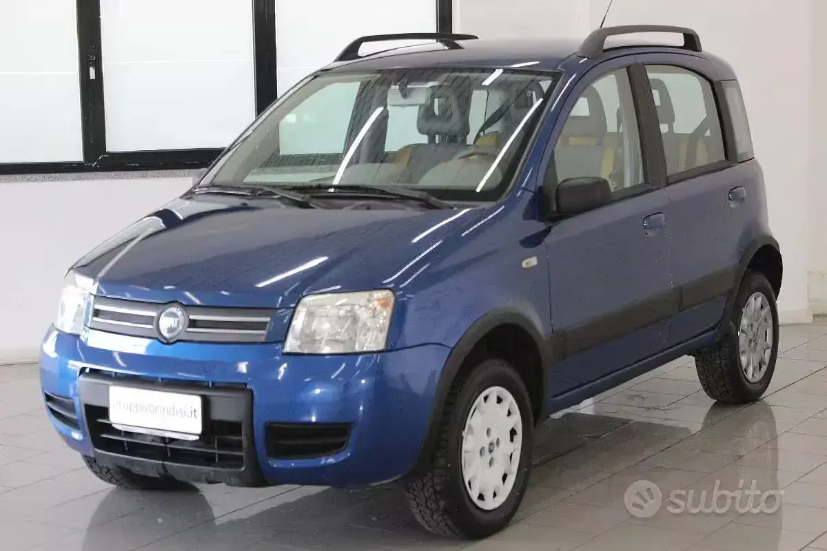 Usata Fiat Panda 4x4 Climbing 60 CV (44 kW) 2006 Bluazzurro Utilitaria
