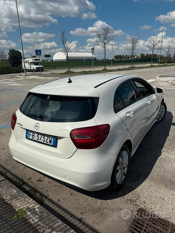 Usata Mercedes A180 2016 Bianco Berlina