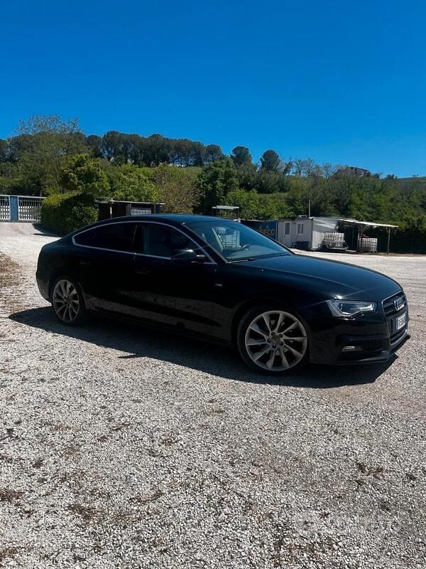 Usata Audi A5 S-Line 2014 Nero Coupé