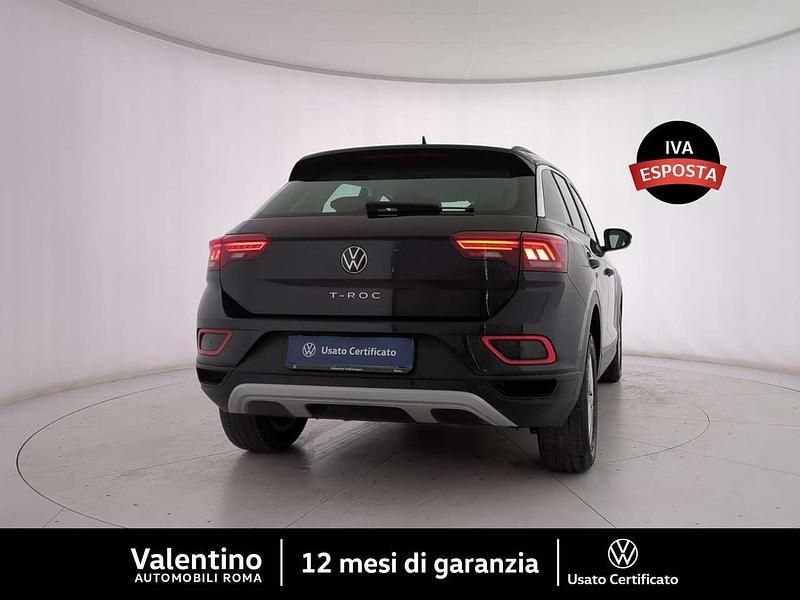 Usata VW T-Roc Life 116 CV (85 kW) 2024 Nero SUV