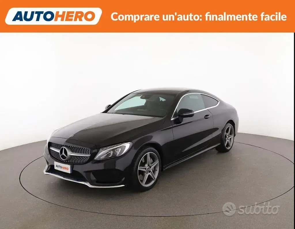 Usata Mercedes E250 Premium 204 CV (150 kW) 2017 Nero Coupé