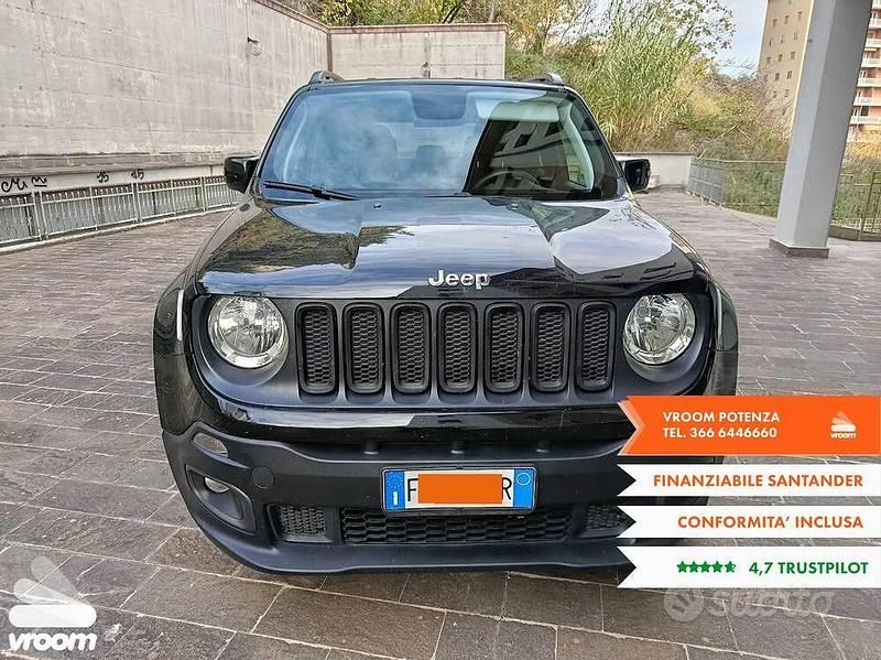 Usata Jeep Renegade Longitude 120 CV (88 kW) 2018 Nero SUV