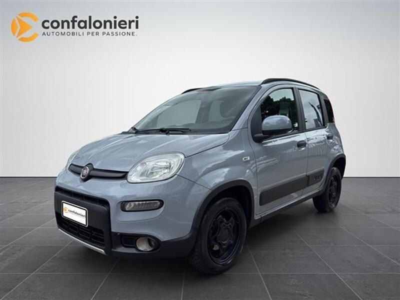 Usata Fiat Panda 4x4 S 95 CV (69 kW) 2018 Grigio chiaro Utilitaria