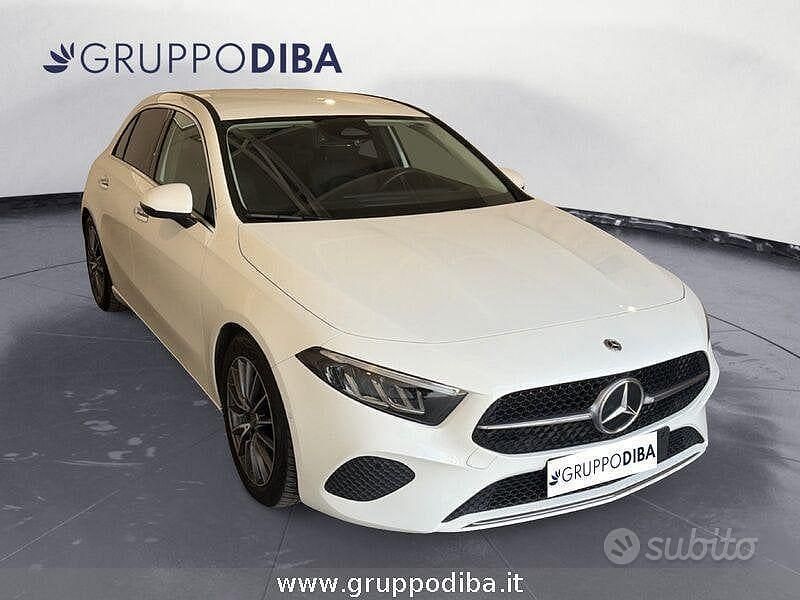 Usata Mercedes A180 Advanced Plus 116 CV (85 kW) 2023 Bianco Berlina