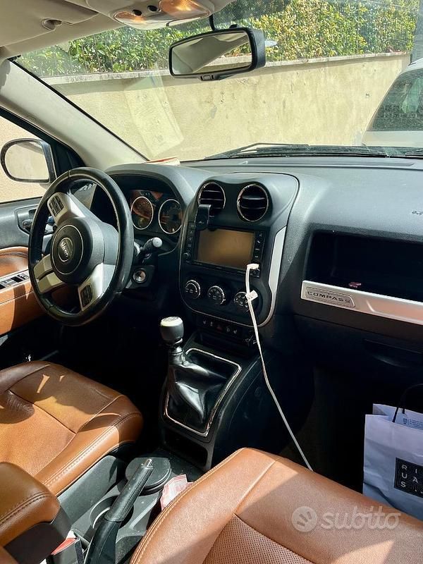 Usata Jeep Compass 163 CV (119 kW) 2014 Blu SUV