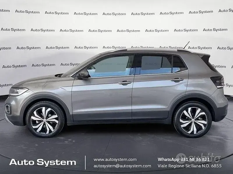 Usata VW T-Cross Advance 116 CV (85 kW) 2019 Grigio SUV