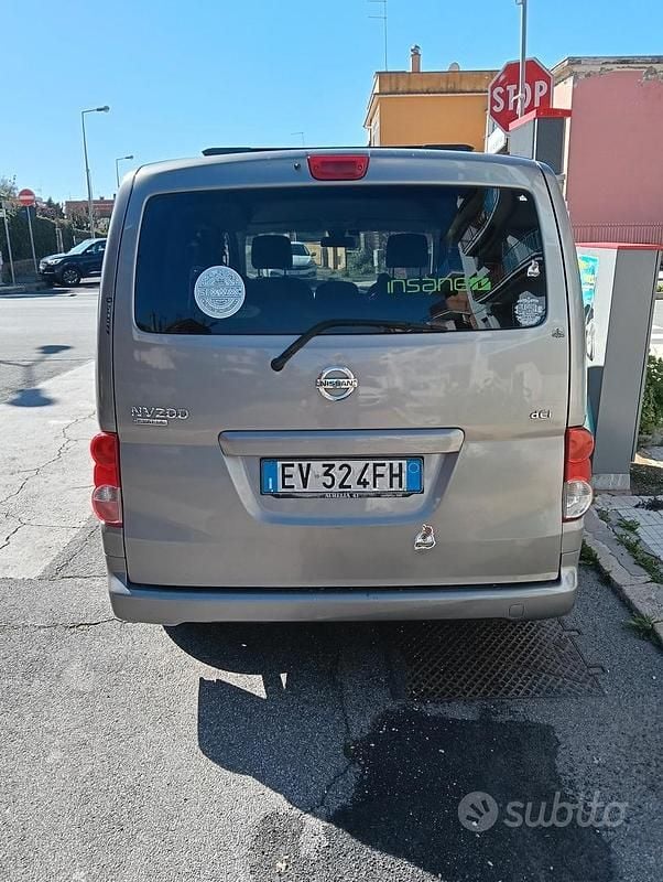 Usata Nissan Evalia 2014 Grigio Monovolume