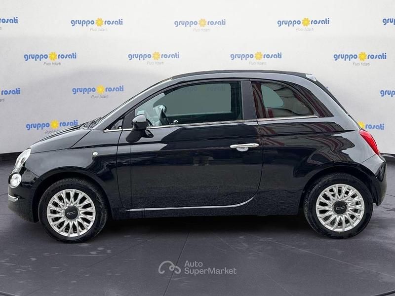 Usado Fiat 500 69 CV (50 kW) 2024 Negro Descapotable