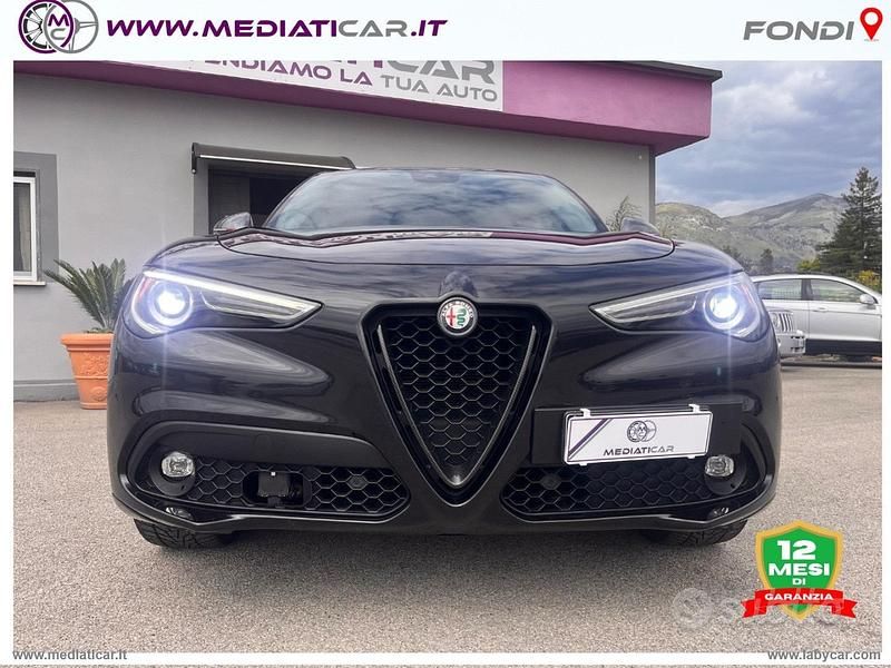 Usata Alfa Romeo Stelvio 180 CV (132 kW) 2018 Nero SUV