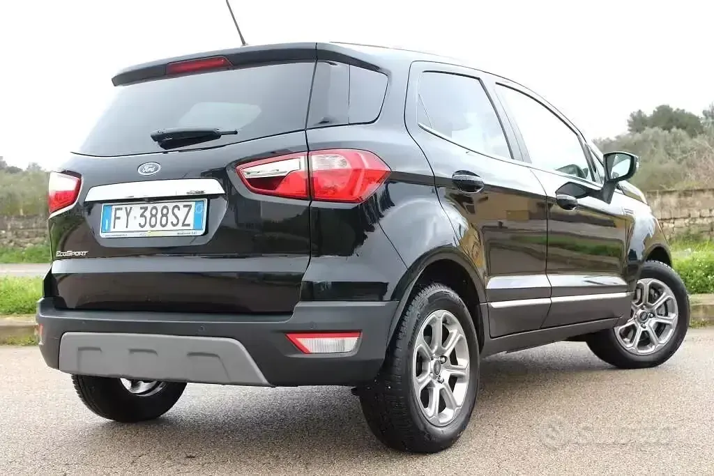 Second-hand Ford Ecosport 100 CP (73 kW) 2019 Negru SUV