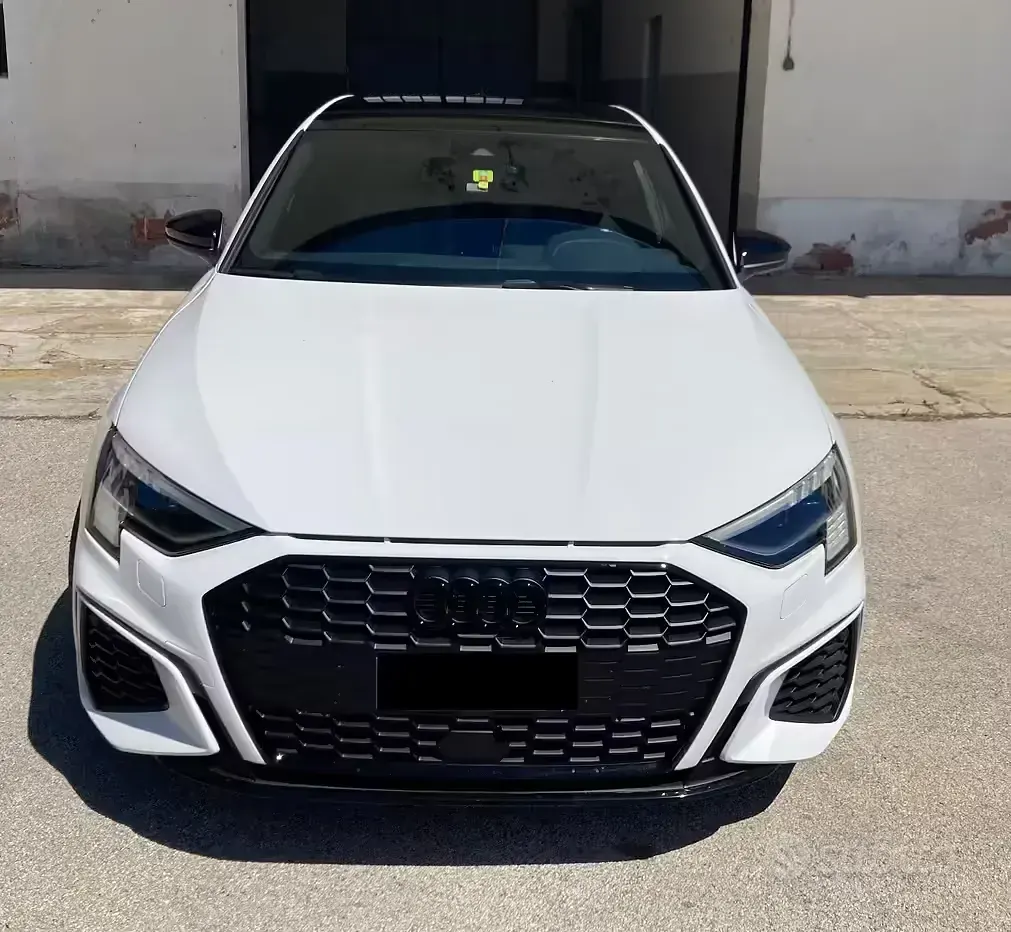 Usata Audi A3 Ambiente 150 CV (110 kW) 2022 Bianco Berlina