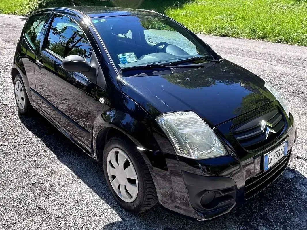 Usata Citroën C2 60 CV (44 kW) 2008 Nero Utilitaria