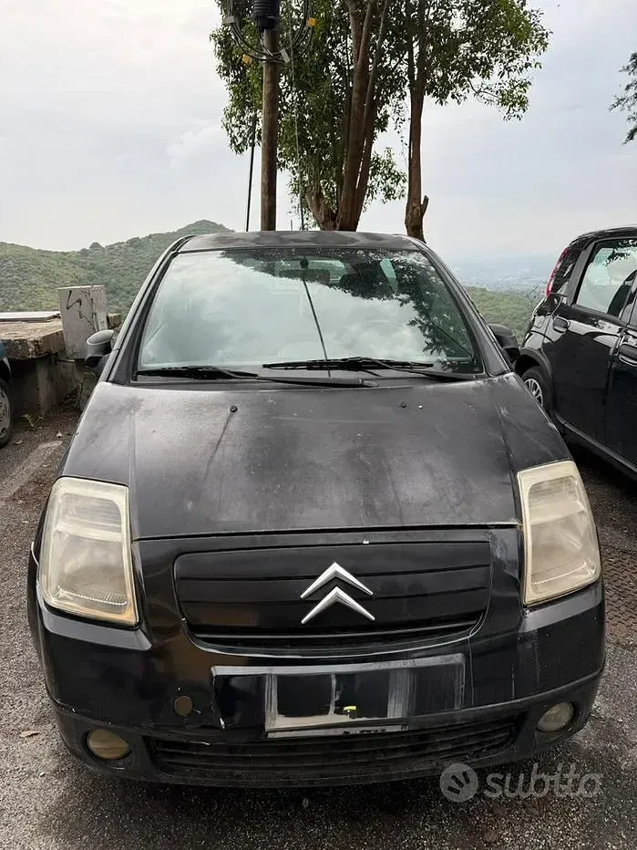 Usata Citroën C2 Elegance 60 CV (44 kW) 2004 Nero Utilitaria