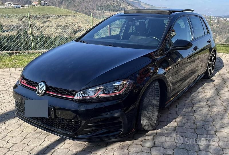 Usata VW Golf VII GTI 245 CV (180 kW) 2018 Nero Berlina