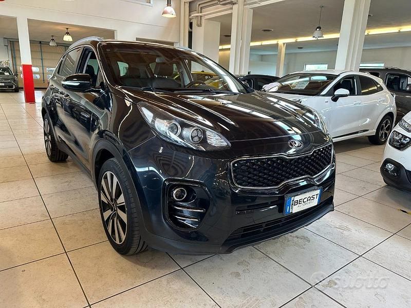 Begagnad Kia Sportage 116 HK (85 kW) 2016 Svart SUV