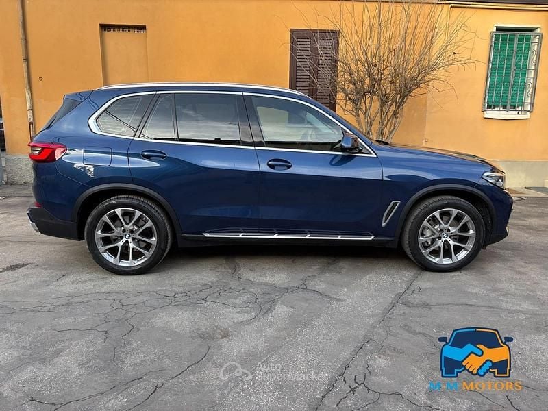 Usata BMW X5 xLine 265 CV (194 kW) 2020 Blu SUV