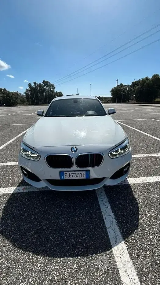Usata BMW 116 M Sport 116 CV (85 kW) 2017 Bianco Utilitaria