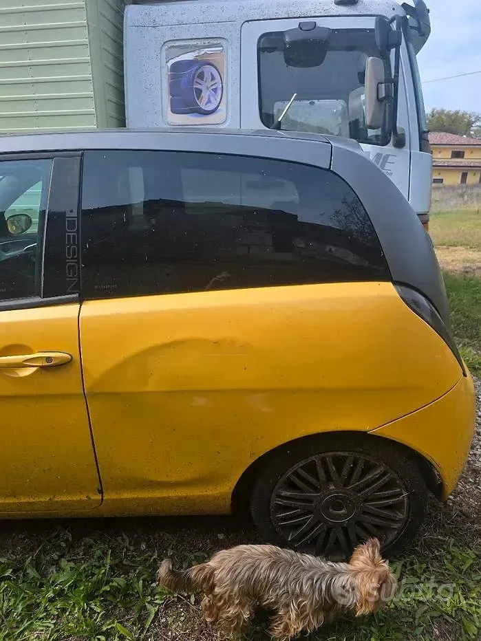 Usata Lancia Ypsilon 2008 Giallo Utilitaria