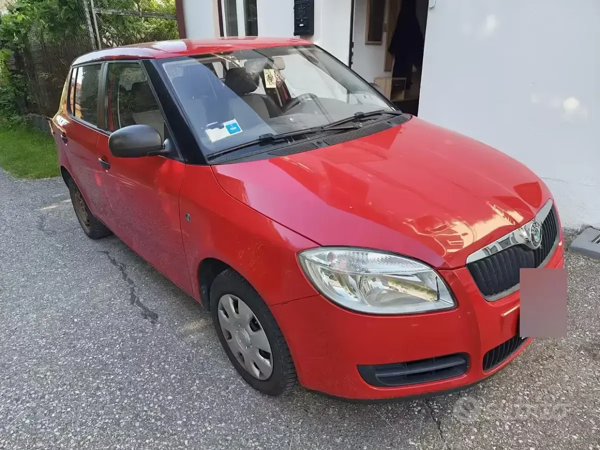 Usata Skoda Fabia 60 CV (44 kW) 2009 Rosso Berlina