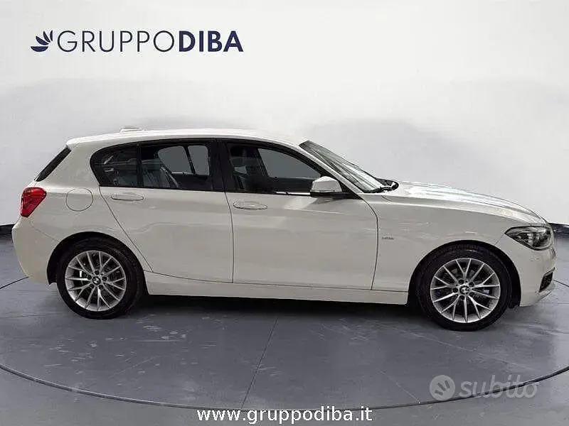 Usata BMW 118 Efficient Dynamics 150 CV (110 kW) 2017 Bianco Berlina