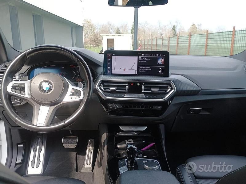 Usata BMW X3 M Sport 190 CV (139 kW) 2022 Bianco SUV