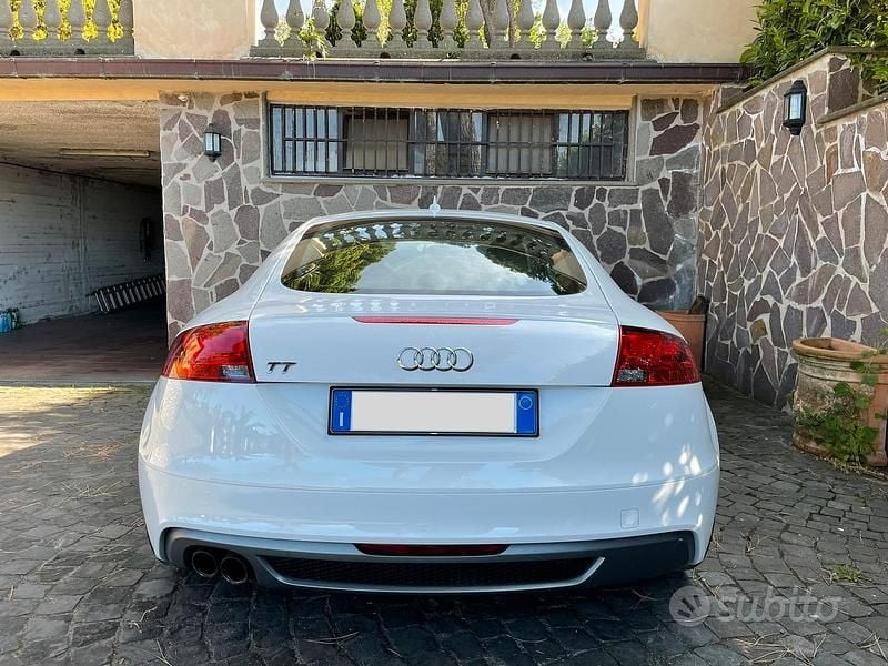 Usata Audi TT S-Line 170 CV (125 kW) 2012 Bianco Coupé