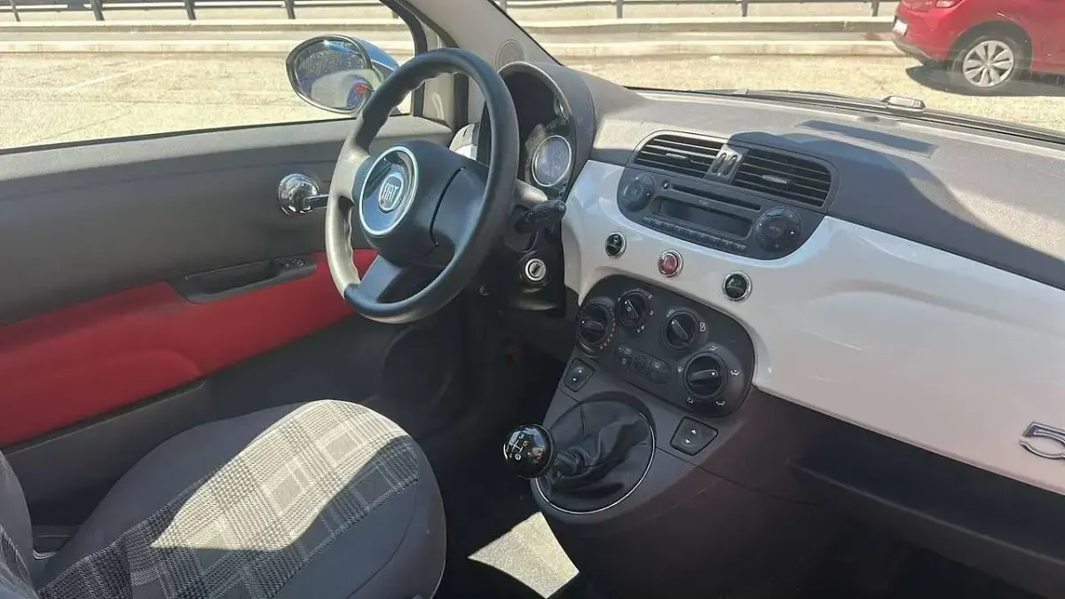 Usata Fiat 500 Pop Star 95 CV (69 kW) 2014 Bianco Utilitaria