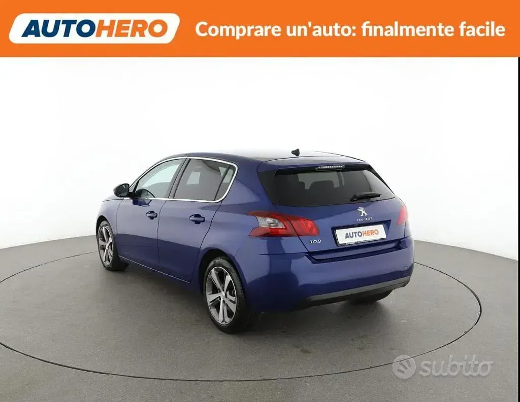 Usata Peugeot 308 Allure 131 CV (96 kW) 2019 Blu Berlina