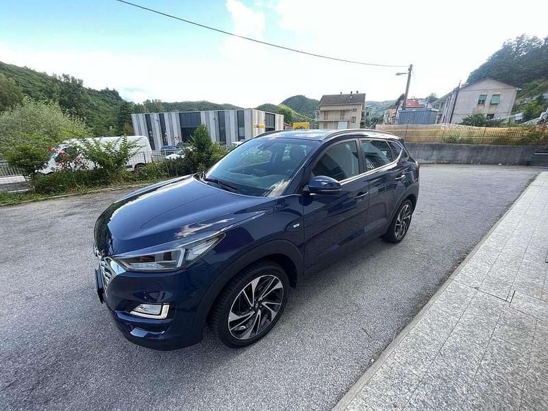 Usata Hyundai Tucson 136 CV (100 kW) 2020 Blu/azzurro SUV