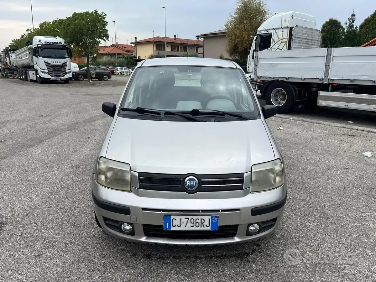 Usata Fiat Panda 2003 Grigio Utilitaria