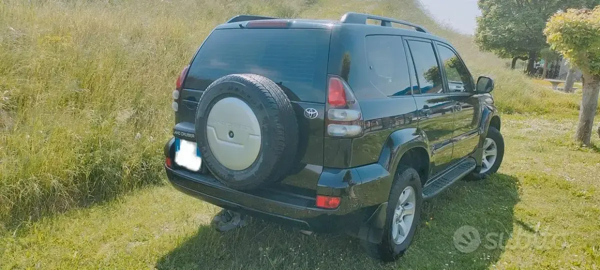 Usata Toyota Land Cruiser 163 CV (119 kW) 2003 Nero SUV
