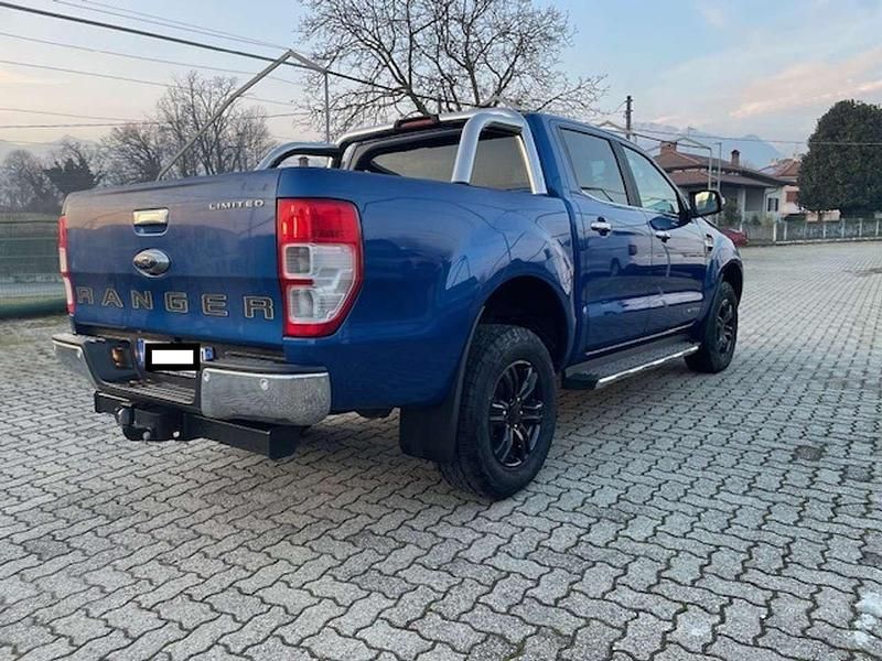 Usata Ford Ranger Limited 170 CV (125 kW) 2022 Blu/azzurro Pick-up