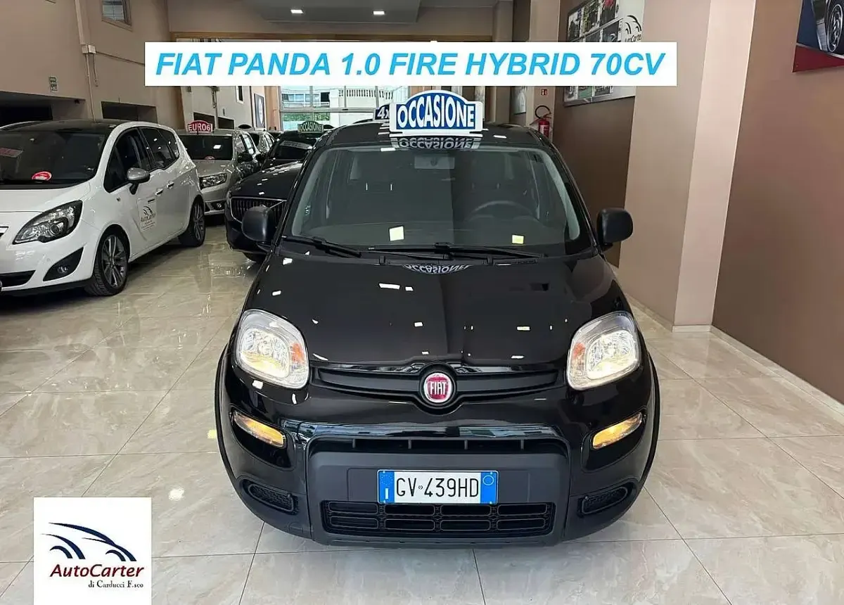 Usata Fiat Panda 70 CV (51 kW) 2024 Nero Utilitaria