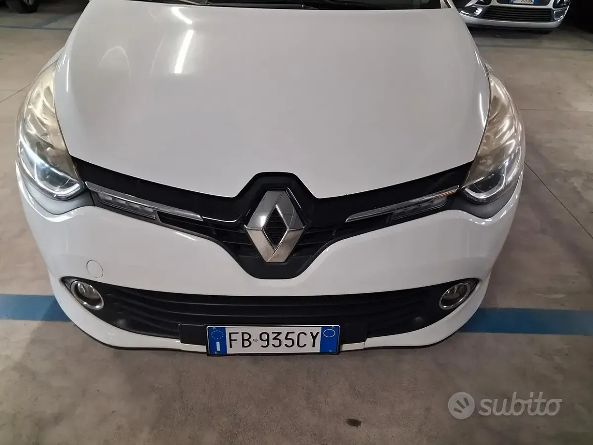 Usata Renault Clio IV 90 CV (66 kW) 2015 Bianco Berlina