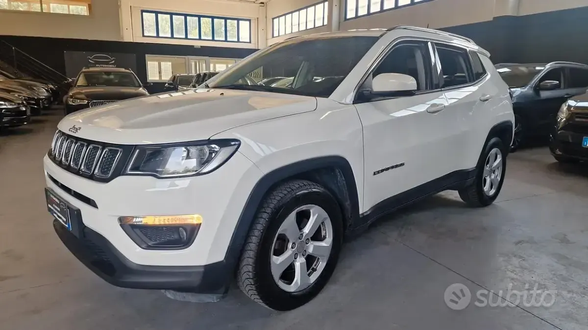 Usata Jeep Compass Longitude 140 CV (102 kW) 2018 Bianco SUV