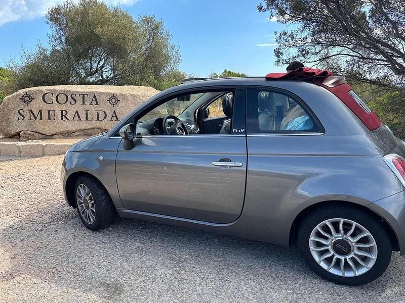 Usata Fiat 500C Pop 69 CV (50 kW) 2012 Grigio Cabrio