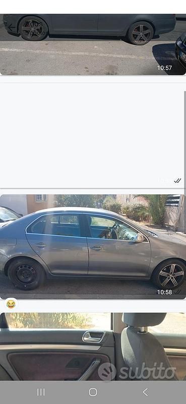 Grigio Usata 2005 VW Jetta Tre volumi | 1700 € - Immagine 1/4