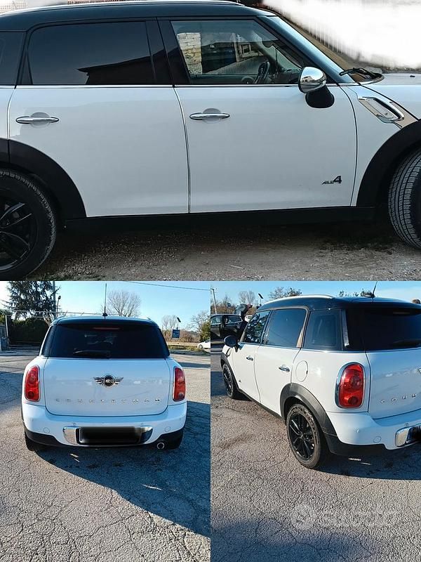 Usata Mini Cooper D 2014 Bianco Utilitaria