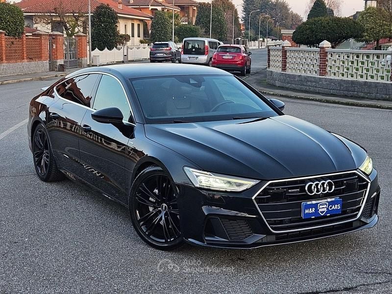 Usata Audi A7 S-Line 286 CV (210 kW) 2018 Nero Berlina