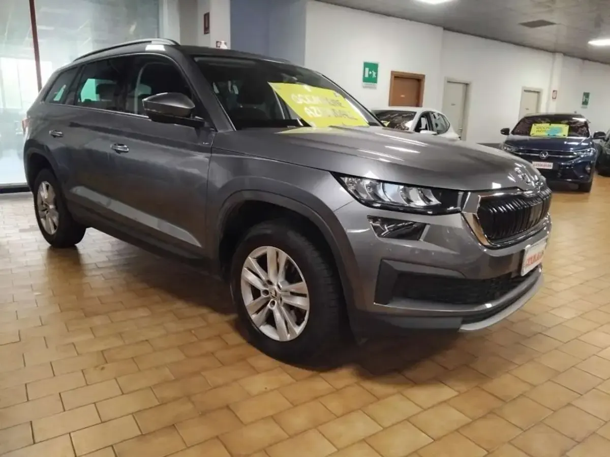 Usata Skoda Kodiaq Executive 150 CV (110 kW) 2022 Grigio grafite / metallizzato SUV