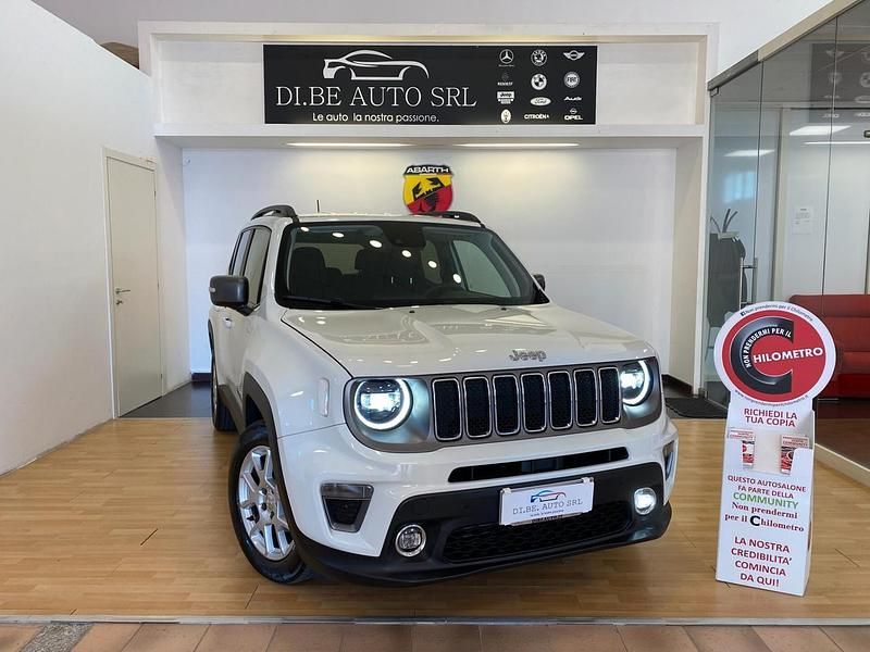 Bianco Usata 2021 Jeep Renegade Limited SUV | 18.900 € (Buon prezzo) - Immagine 1/4