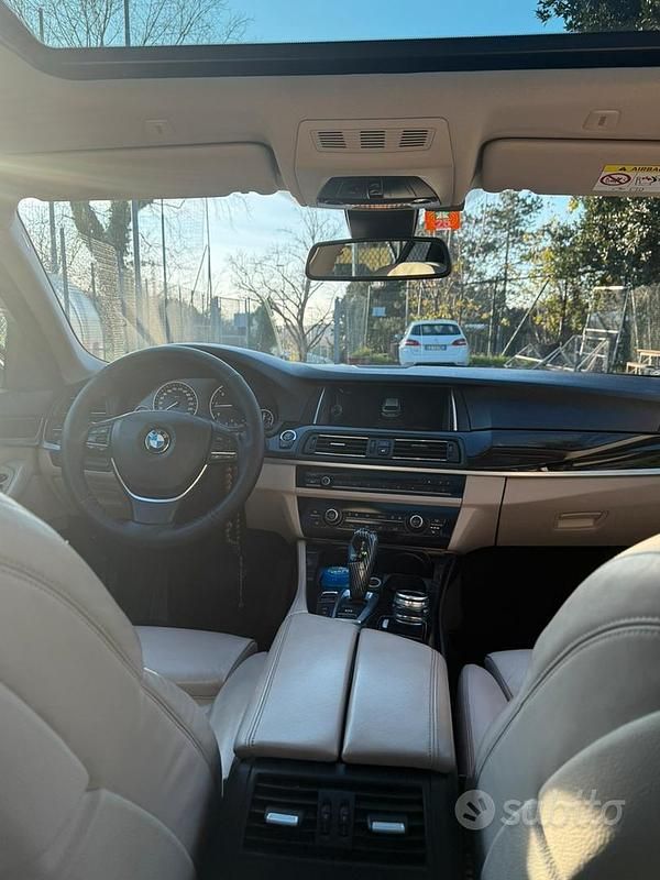 Usata BMW 525 218 CV (160 kW) 2013 Nero Berlina