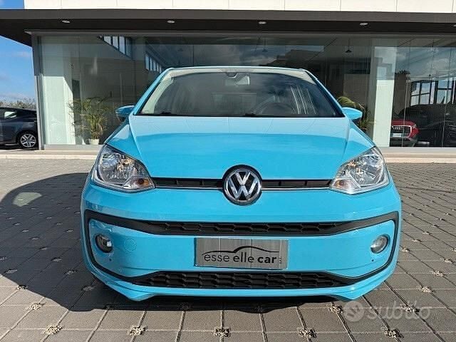 Usata VW up! Highline 75 CV (55 kW) 2018 Blu Utilitaria