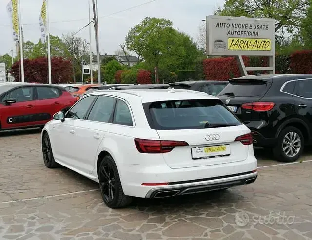 Usata Audi A4 S-Line 150 CV (110 kW) 2019 Bianco Station wagon