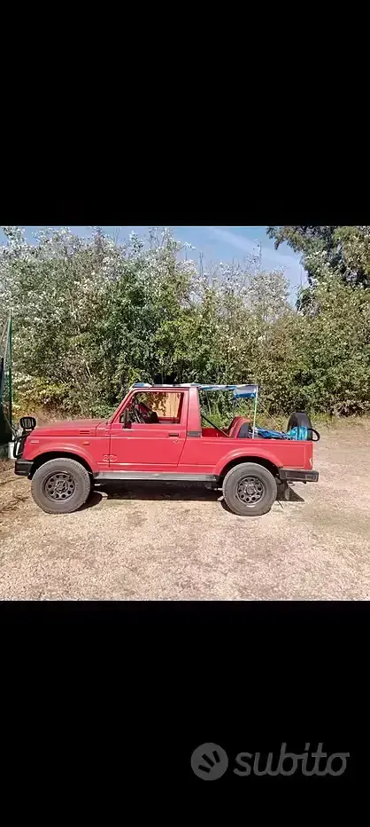 Usata Suzuki Samurai 1995 Rosso SUV