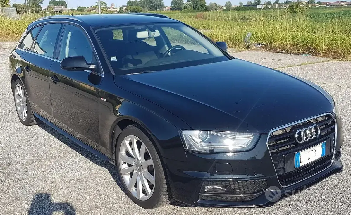 Usata Audi A4 S-Line 150 CV (110 kW) 2015 Nero Station wagon