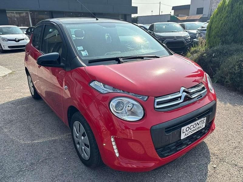 Usata Citroën C1 Shine 72 CV (52 kW) 2018 Rosso Utilitaria
