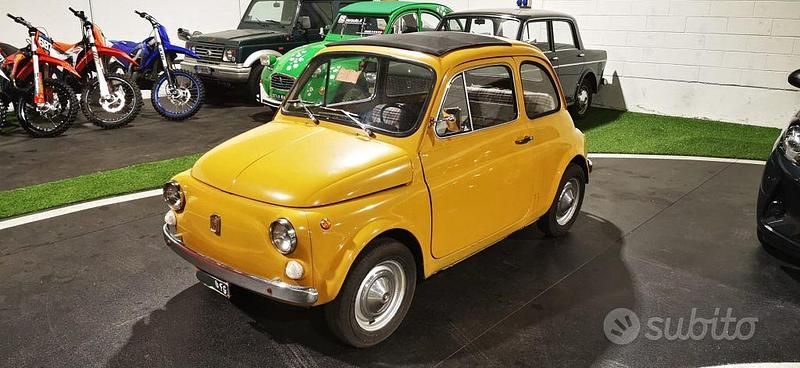 Usata Fiat 500 17 CV (12 kW) 1980 Giallo Berlina